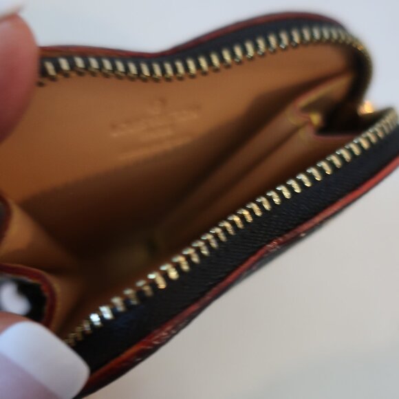 Women Louis Vuitton X Takashi Murakami Black, Multicolor Heart Pouch Coin Case - Picture 6 of 7